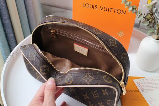 lv化妝包 lv老花盥洗包 M47527 特大號的化妝包  lvqb1363